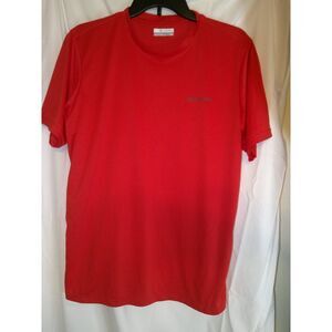 Columbia Orange Short Sleeve‎ T-Shirt Casual Outdoor Activewear